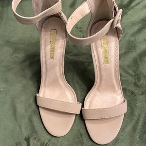 Liliana Nude Strap Heel